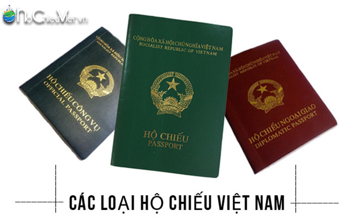 Các loại hộ chiếu tại Việt Nam