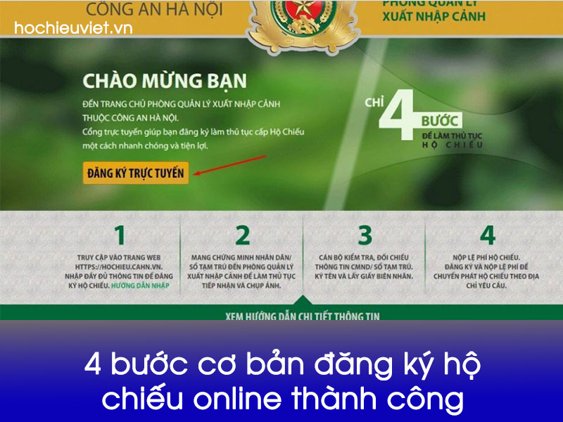 Hochieuviet.vn - Dịch vụ đăng ký hộ chiếu online
