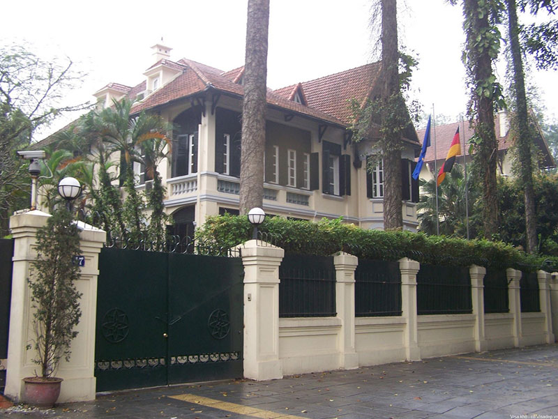 địa điểm đại sứ quán tại việt nam