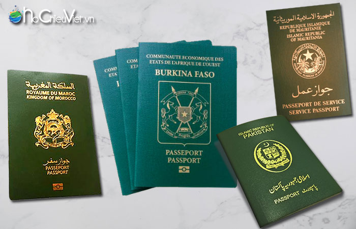 Ý nghĩa hộ chiếu màu xanh lá cây