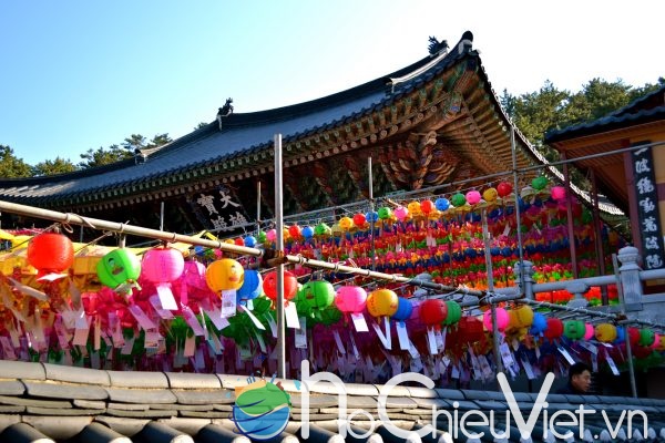 Cảnh sắc ngôi chùa nổi tiếng Hàn Quốc