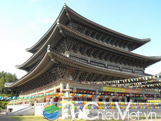 Lễ hội tại ngôi chùa Hàn Quốc nổi tiếng