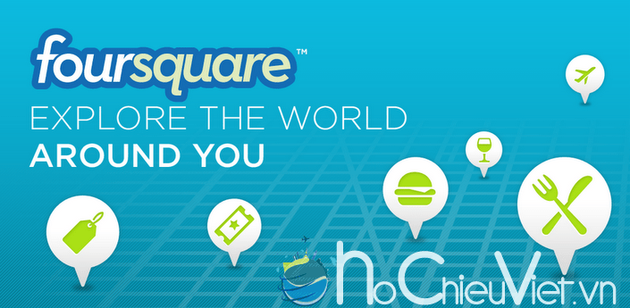 Ứng dụng du lịch Foursquare